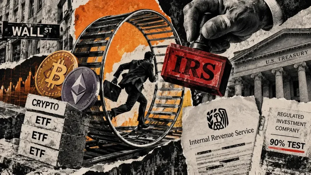 A $7 billion crypto ETF plumbing boom just ran into the IRS A $7 billion crypto ETF plumbing boom just ran into the IRS