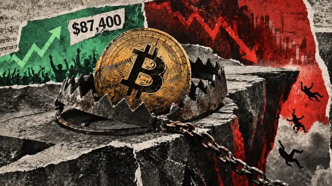 Bitcoin’s $87,000 rally just flipped from short squeeze to long risk Bitcoin’s $87,000 rally just flipped from short squeeze to long risk