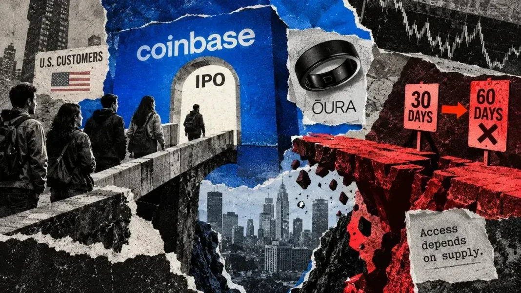 Coinbase pushes beyond crypto with retail access to $2.2 billion Oura IPO Coinbase pushes beyond crypto with retail access to $2.2 billion Oura IPO