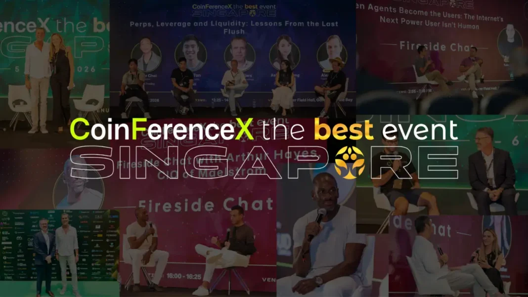 CoinFerenceX The Best Event Singapore 2026 Concludes Two-Day Web3 Summit, Bringing Together 3,000+ Attendees CoinFerenceX The Best Event